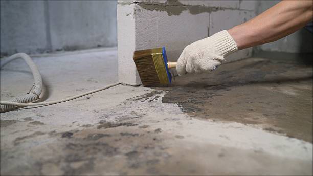 SJ Waterproofing Pros Basement Waterproofing coverage map for Bluffton, IN and surrounding area